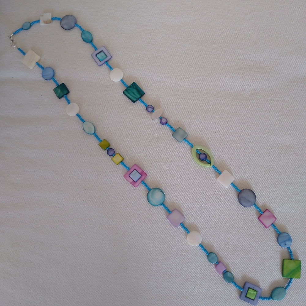 Extra Long Handcrafted necklace